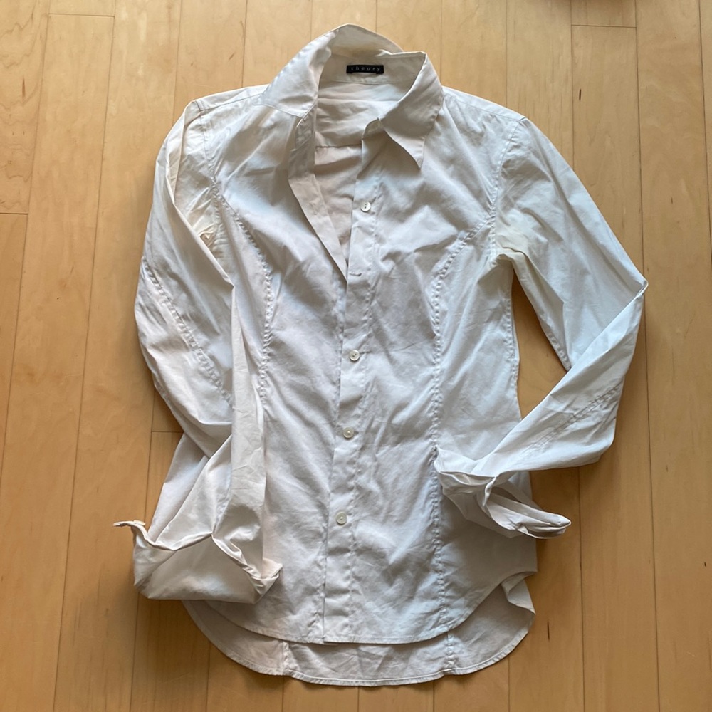 Theory Button Down - image 1